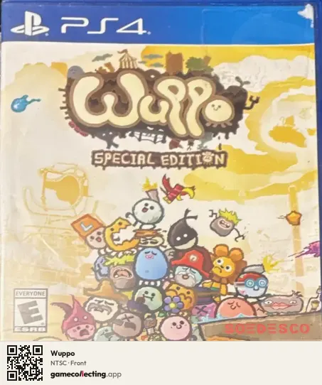 Wuppo PlayStation 4, NTSC box front