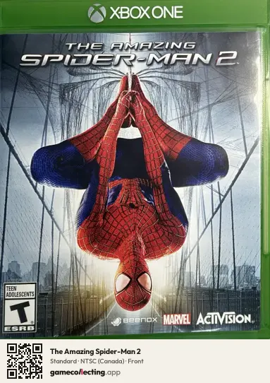 The Amazing Spider-Man 2 Xbox One, Canada box front