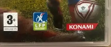 Pro Evolution Soccer 2009, the PEGI square on its front