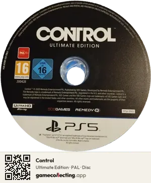 Control PlayStation 5, PAL disc