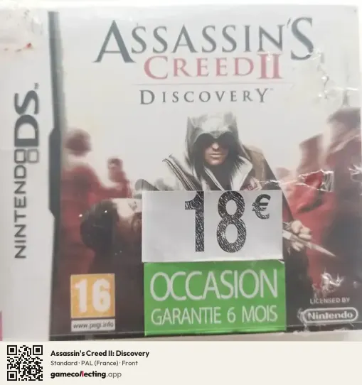 Assassin's Creed II: Discovery Nintendo DS, France box front