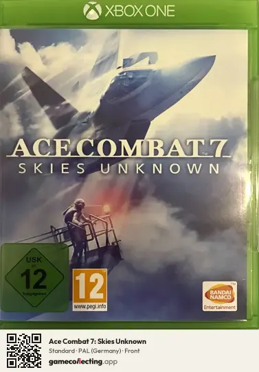 Ace Combat 7: Skies Unknown Xbox One, Germany box front