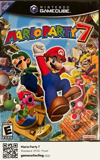 Mario Party 7 Nintendo GameCube, NTSC box front