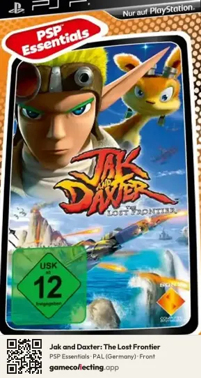 Jak and Daxter: The Lost Frontier PlayStation Portable, Germany box front