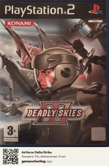 Airforce Delta Strike PlayStation 2, Netherlands box front