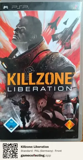 Killzone: Liberation PlayStation Portable, Germany box front