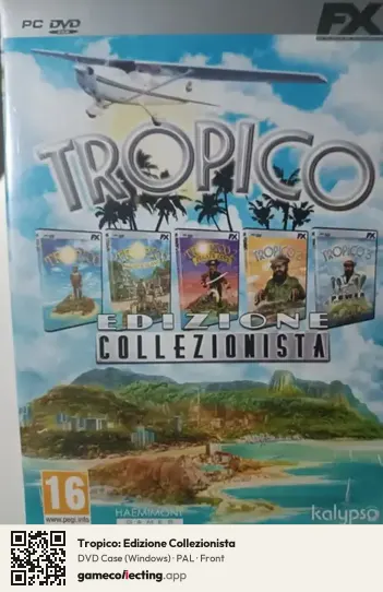 Tropico: Edizione Collezionista Computer, PAL box front
