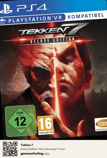 Tekken 7 PlayStation 4, Germany box front