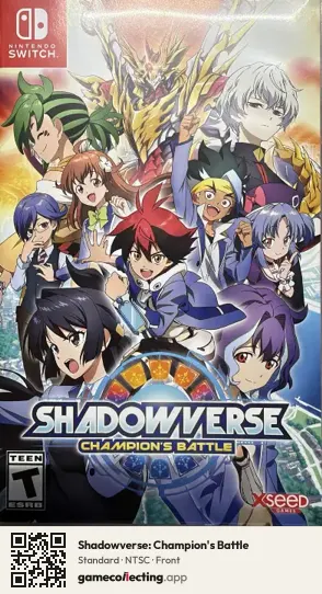 Shadowverse: Champion's Battle Nintendo Switch, NTSC box front
