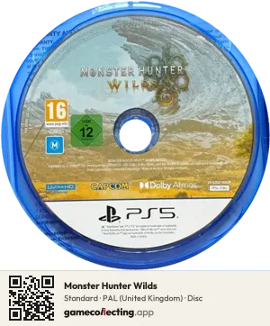 Monster Hunter Wilds PlayStation 5, PAL disc