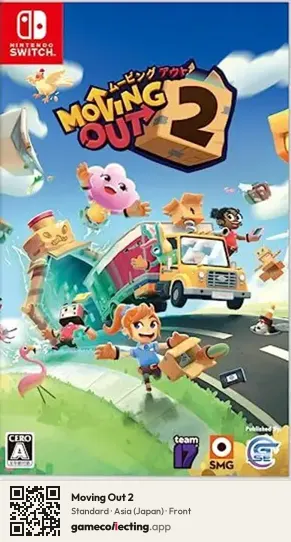 Moving Out 2 Nintendo Switch, Japan box front