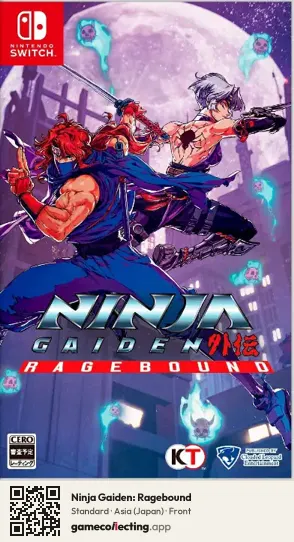 Ninja Gaiden: Ragebound Nintendo Switch, Japan box front
