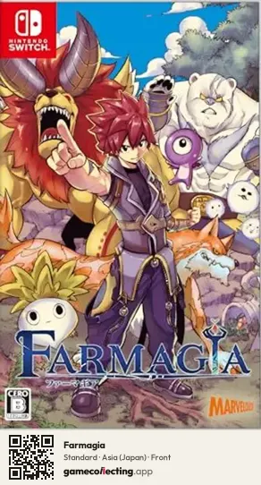 Farmagia Nintendo Switch, Japan box front