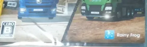 Truck Driver, the CERO letter on its front