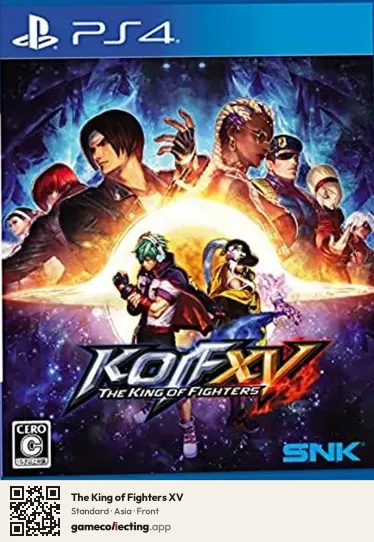 The King of Fighters XV PlayStation 4, Asia box front