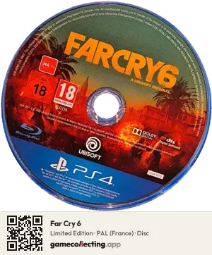 Far Cry 6 PlayStation 4, PAL disc