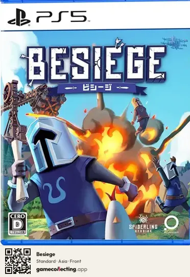 Besiege PlayStation 5, Asia box front