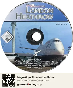 Mega Airport London Heathrow Computer, PAL disc