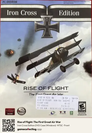 Rise of Flight: The First Great Air War Computer, NTSC box front