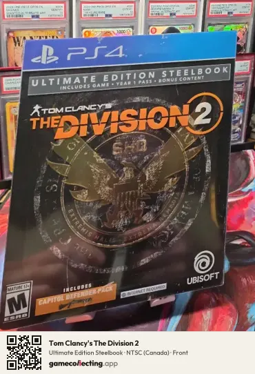 Tom Clancy's The Division 2 PlayStation 4, Canada box front