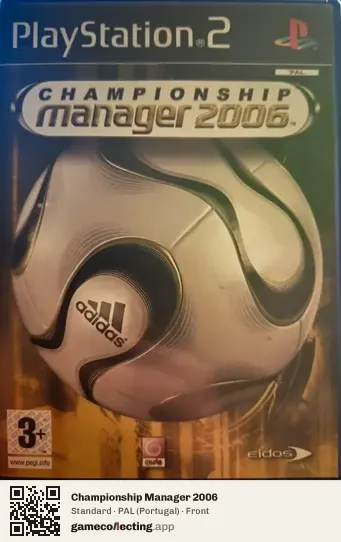 Championship Manager 2006 PlayStation 2, Portugal box front