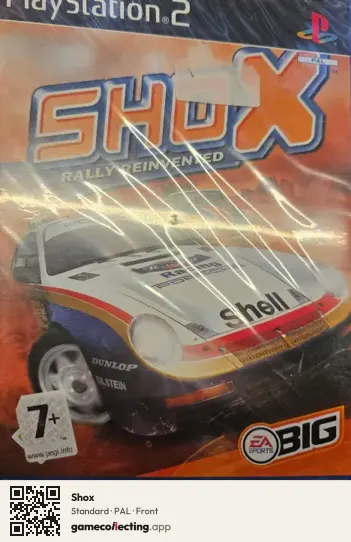 Shox PlayStation 2, PAL box front