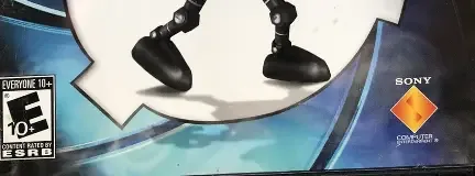 Secret Agent Clank, the ESRB box on its front