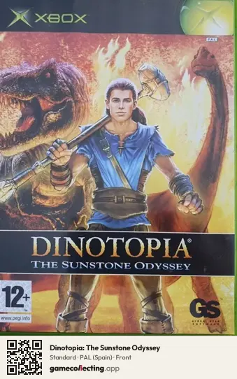 Dinotopia: The Sunstone Odyssey Xbox, Spain box front