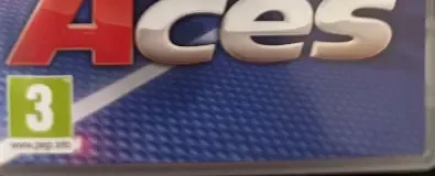 Mario Tennis Aces, the PEGI square on its front