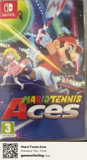 Mario Tennis Aces Nintendo Switch, PAL box front