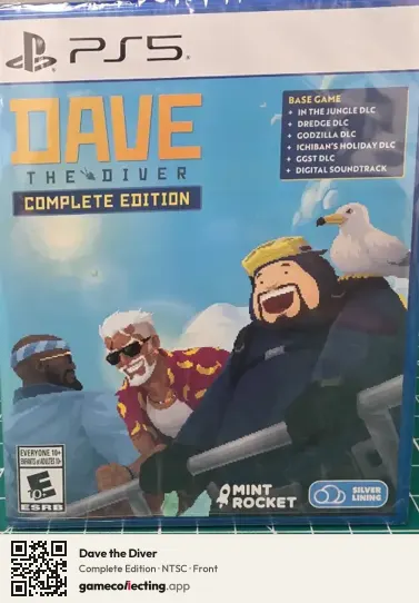 Dave the Diver PlayStation 5, NTSC box front