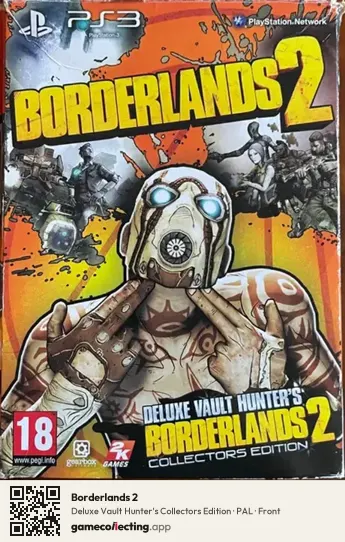 Borderlands 2 PlayStation 3, PAL box front