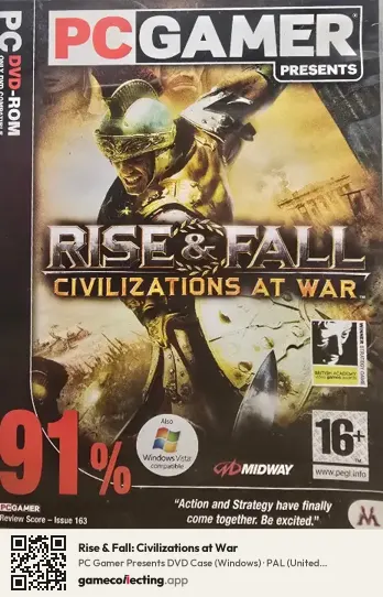 Rise & Fall: Civilizations at War Computer, United Kingdom box front