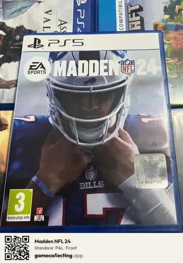 Madden NFL 24 PlayStation 5, PAL box front