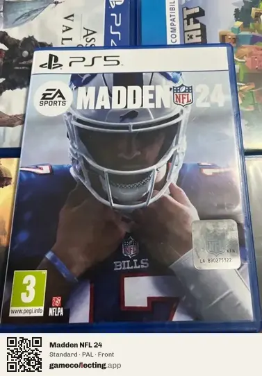 Madden NFL 24 PlayStation 5, PAL box front