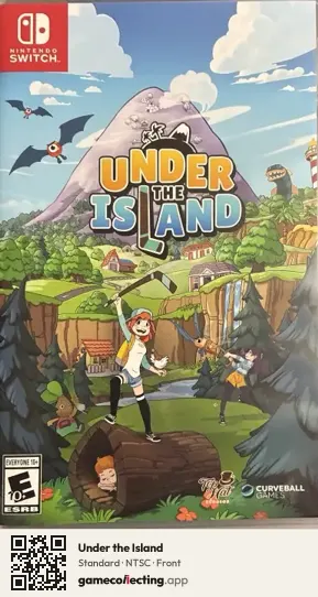 Under the Island Nintendo Switch, NTSC box front