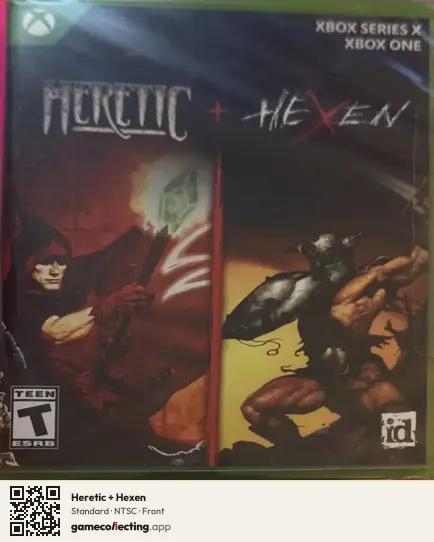 Heretic + Hexen Xbox Series X, NTSC box front