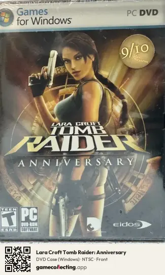 Lara Croft Tomb Raider: Anniversary Computer, NTSC box front