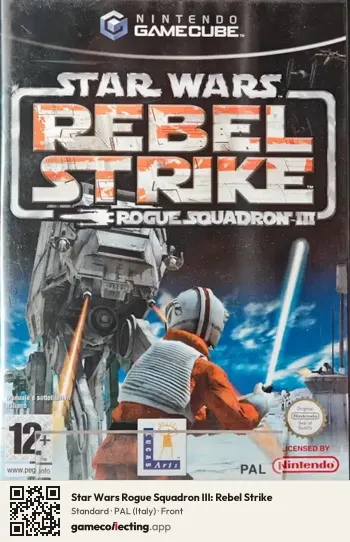 Star Wars Rogue Squadron III: Rebel Strike Nintendo GameCube, Italy box front