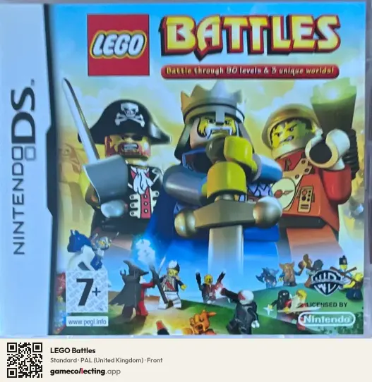 LEGO Battles Nintendo DS, United Kingdom box front