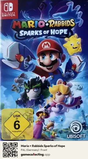 Mario + Rabbids Sparks of Hope Nintendo Switch, Germany box front