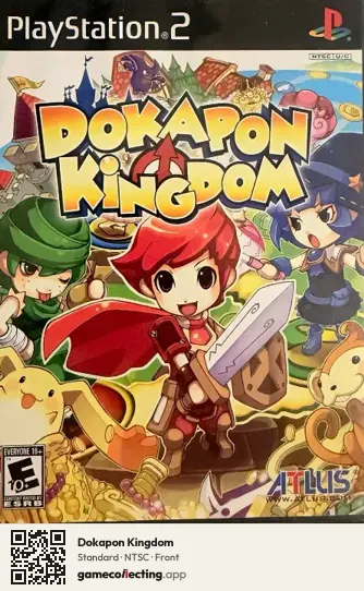 Dokapon Kingdom PlayStation 2, NTSC box front