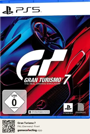 Gran Turismo 7 PlayStation 5, Germany box front