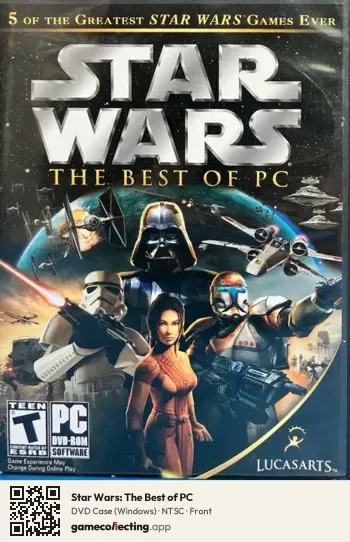 Star Wars: The Best of PC Computer, NTSC box front