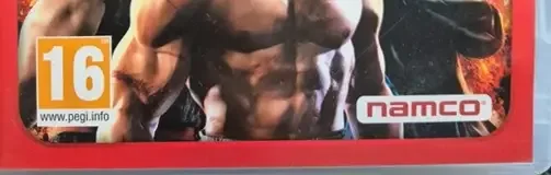 Tekken 6, the PEGI square on its front