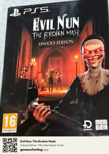 Evil Nun: The Broken Mask PlayStation 5, Germany box front