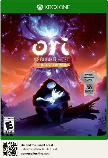 Ori and the Blind Forest Xbox One, NTSC box front