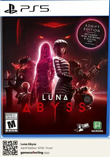 Luna Abyss PlayStation 5, NTSC box front