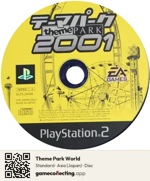 Theme Park World PlayStation 2, Asia disc