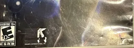 Michael Jackson: The Experience, the ESRB box on its front